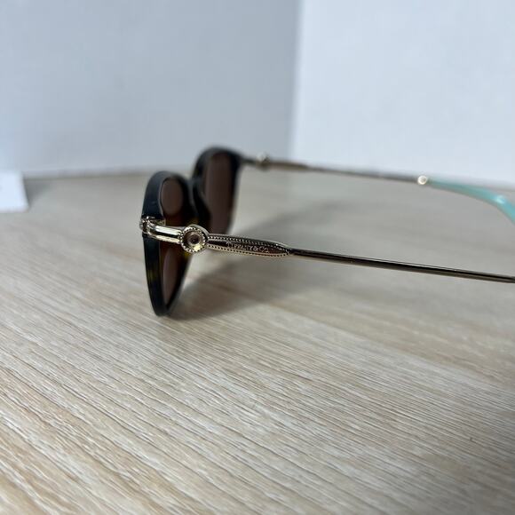 Tiffany & Co TF2096-H 8015 Sunglasses W/ ISSUE Tortoise Shell 52-17-140 main image 4